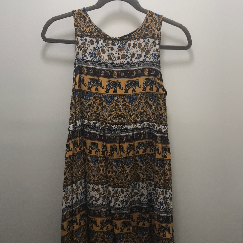 Forever 21 Summer Print Mini Shift Dress
